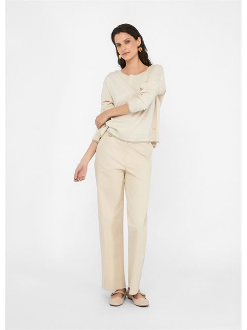 Maglia con dettagli in lurex® LIU JO | MF5228MS49I/20304